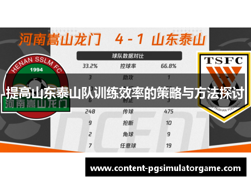 提高山东泰山队训练效率的策略与方法探讨